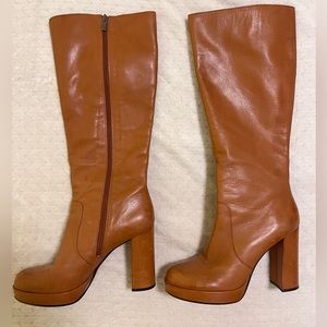 Vince Camuto Camel Heeled Boots